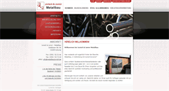 Desktop Screenshot of metall-bau-jurisch.de